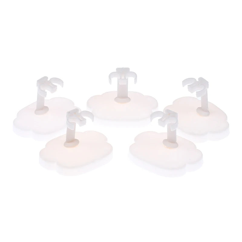 5-Pack Plastic Doll Display Stands – 1/6 Scale 17cm Holders Doll Display Stand Axl Set