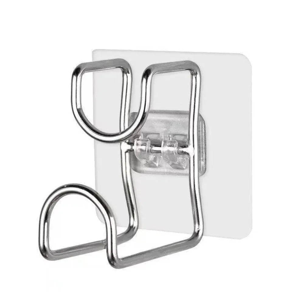 Foldable Stainless Steel Wall Hook – No-Drill, Space-Saving Wall Hook Organizer Axl Silver-1pc