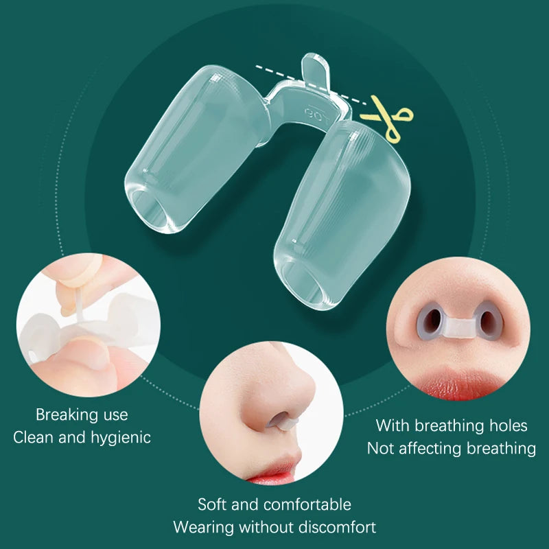 Silicone Nostril Support Clip – Nose Shaping & Breathing Aid Nostril Support Clip Axl