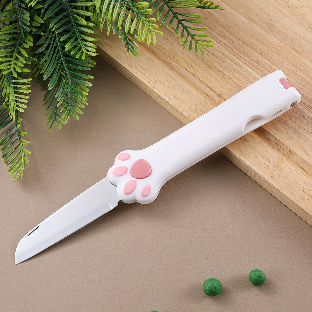 2-in-1 Folding Fruit Knife & Stainless Steel Peeler | SHENJIU Folding Fruit Knife Axl