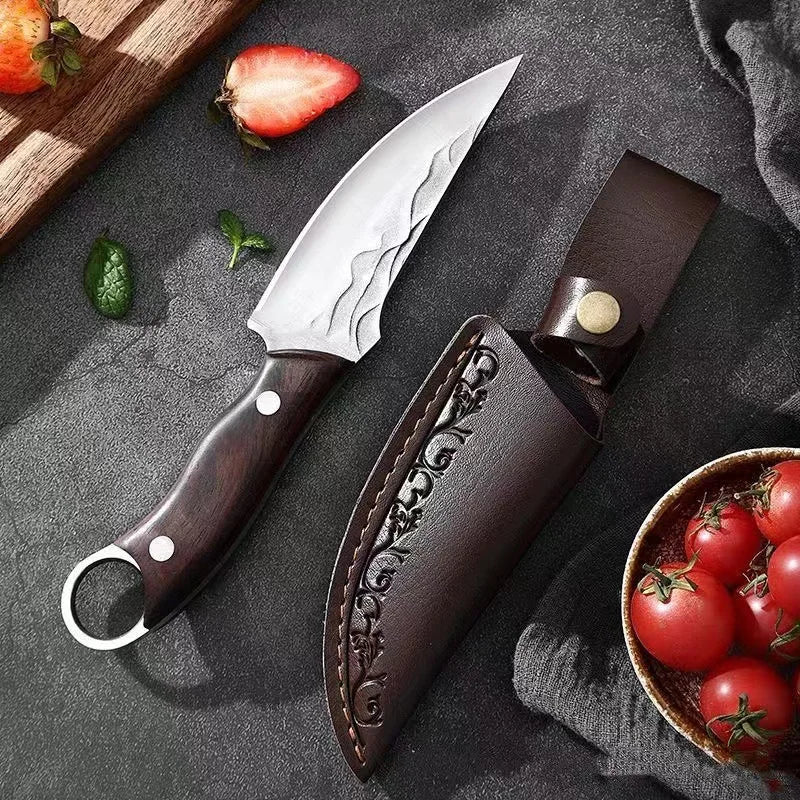 Handmade Forged Full-Tang Boning Knife – Serbian Kitchen Knife Boning Knife Axl