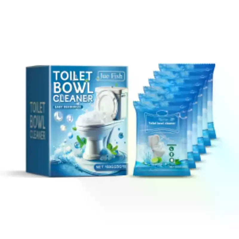 Toilet Cleaning Powder – Descaler, Deodorizer & Stain Remover Toilet Bowl Cleaner Axl