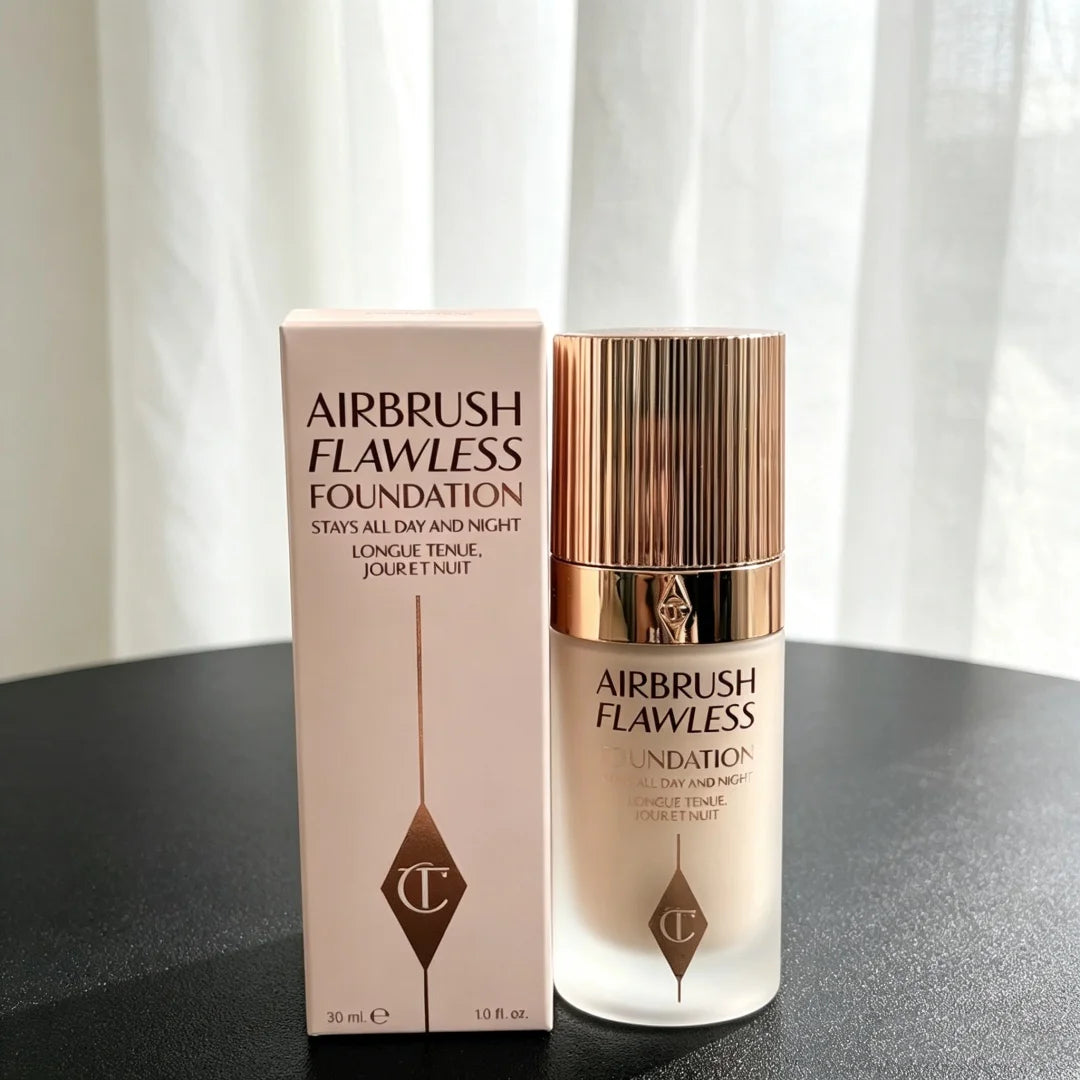 Charlotte Tilbury Makeup Set – Lip Gloss, Powder & Foundation Luxury Makeup Set Axl 1C