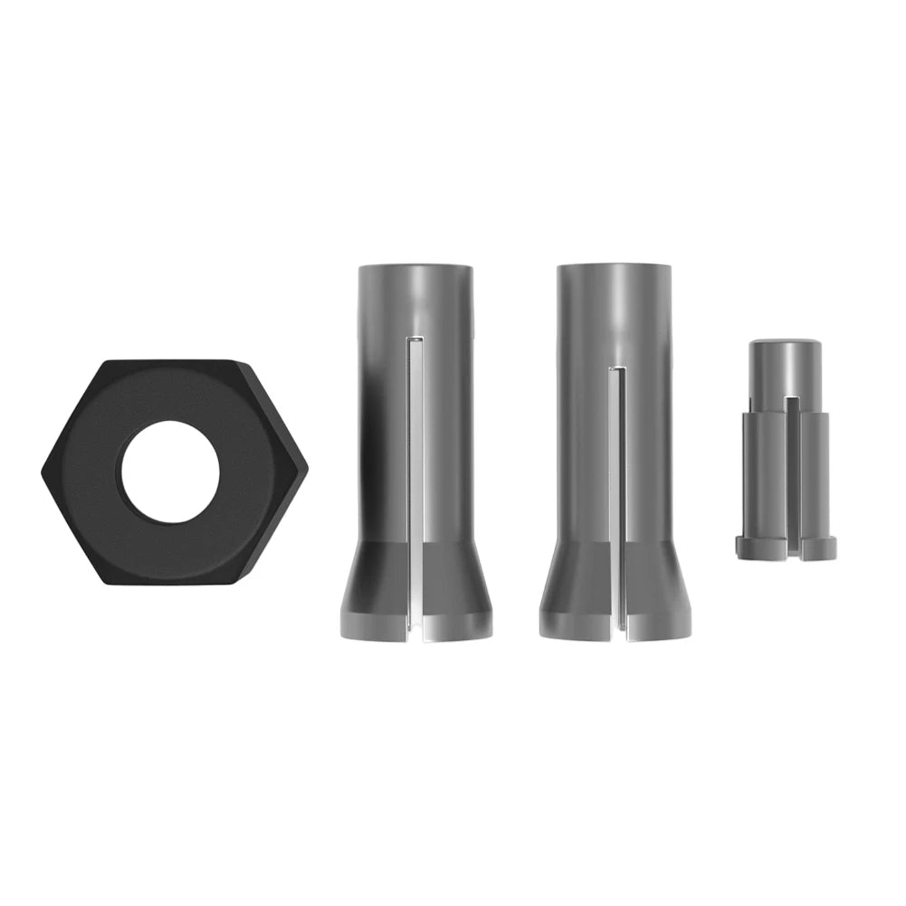 CNC Collet Chuck Nut Set – 3.175/6/6.35mm & M14 Milling Adapter CNC Collet Adapter Axl 3.175 6 6.35 China Mainland