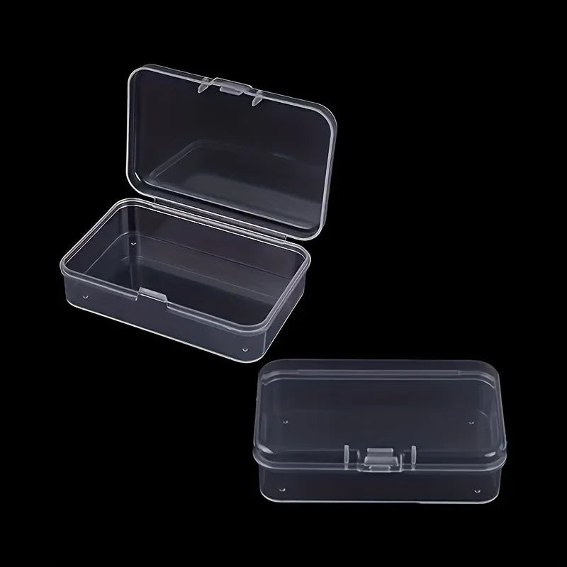 3-Pack Clear Plastic Storage Boxes – Beads, Jewelry & Crafts Plastic Storage Box Axl