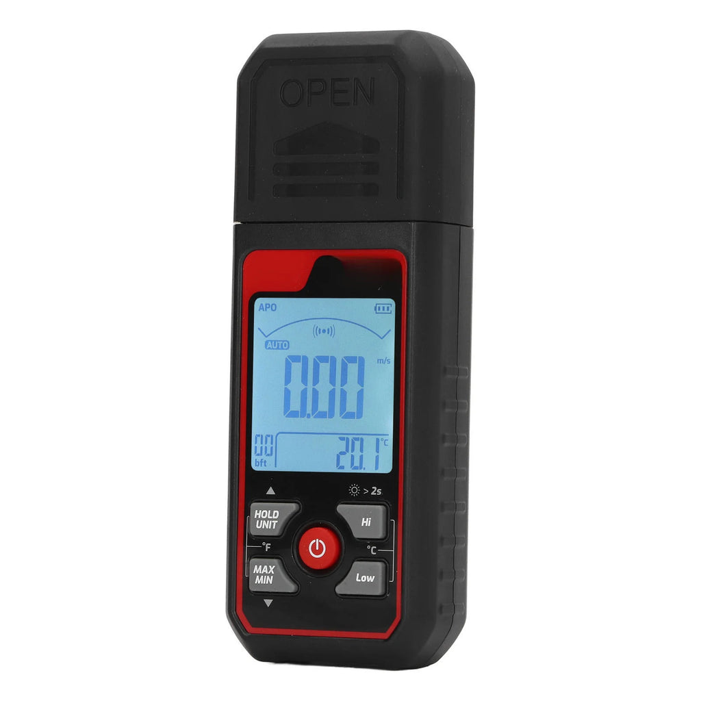 TA641B Portable Anemometer – Wind Speed & Airflow Meter Handheld Anemometer Axl
