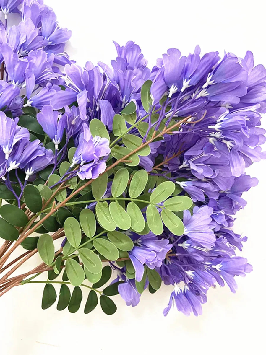 Silk Jacaranda Artificial Flower Branch – Syringa Stem 65cm Artificial Flower Stem Axl