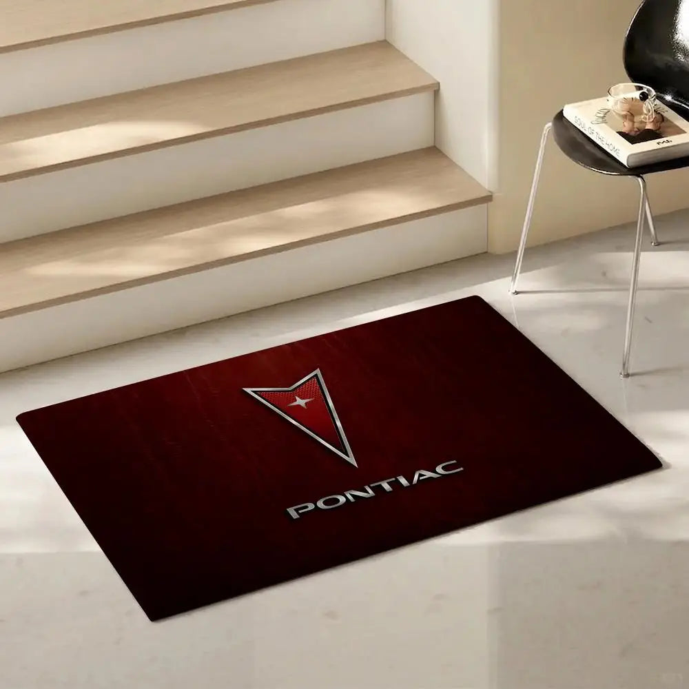 Pontiac Flannel Floor Mat – Non-Slip Soft Plush Indoor Rug Indoor Floor Mat Axl