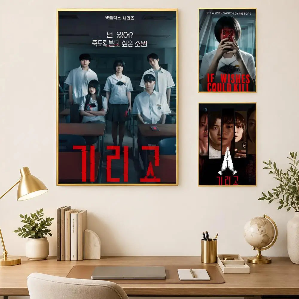 If Wishes Could Kill TV Poster – Self-Stick HD Wall Art Wall Art Poster Axl