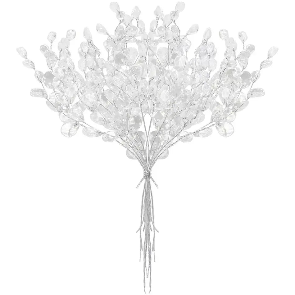Crystal Acrylic Water Droplet Flowers | DIY Wedding & Décor Artificial Flower Decor Axl