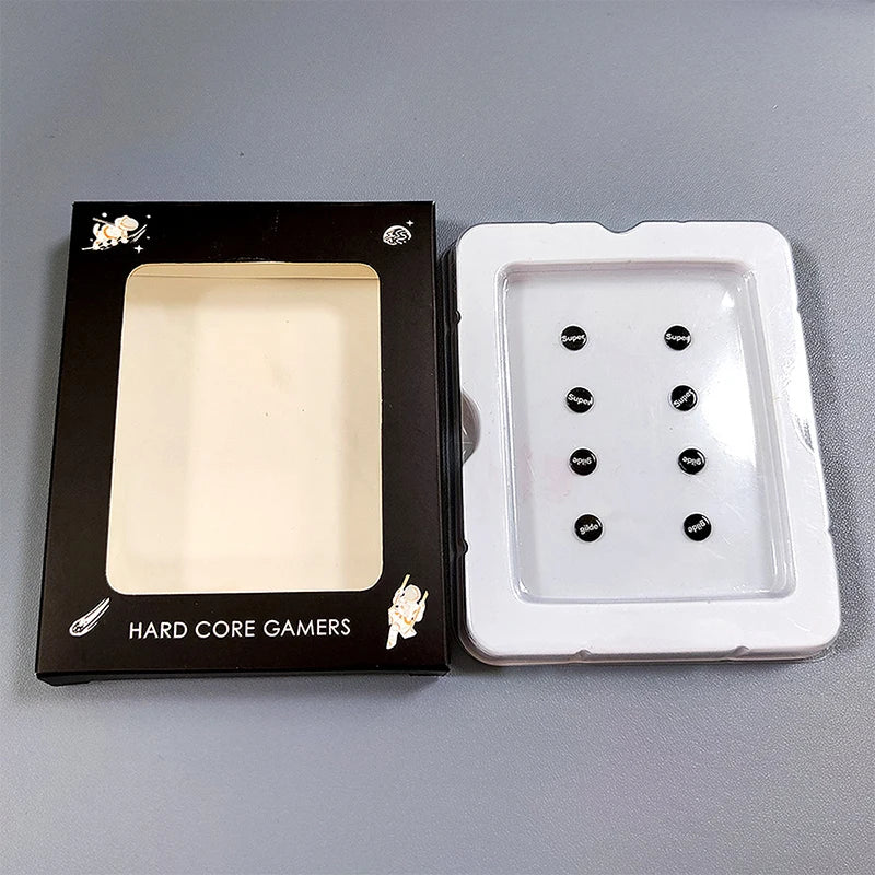 Glass Universal Dots Gaming Mouse Feet Pads – Smooth Skates Mouse Skates Axl