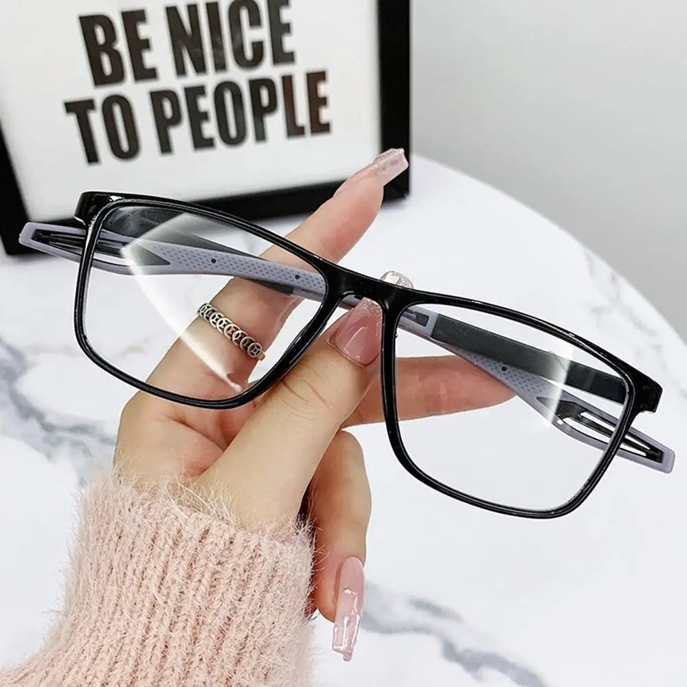 Ultralight TR Sports Prescription Glasses | Anti Blue Light Prescription Sports Glasses Axl Strength -150 Grey