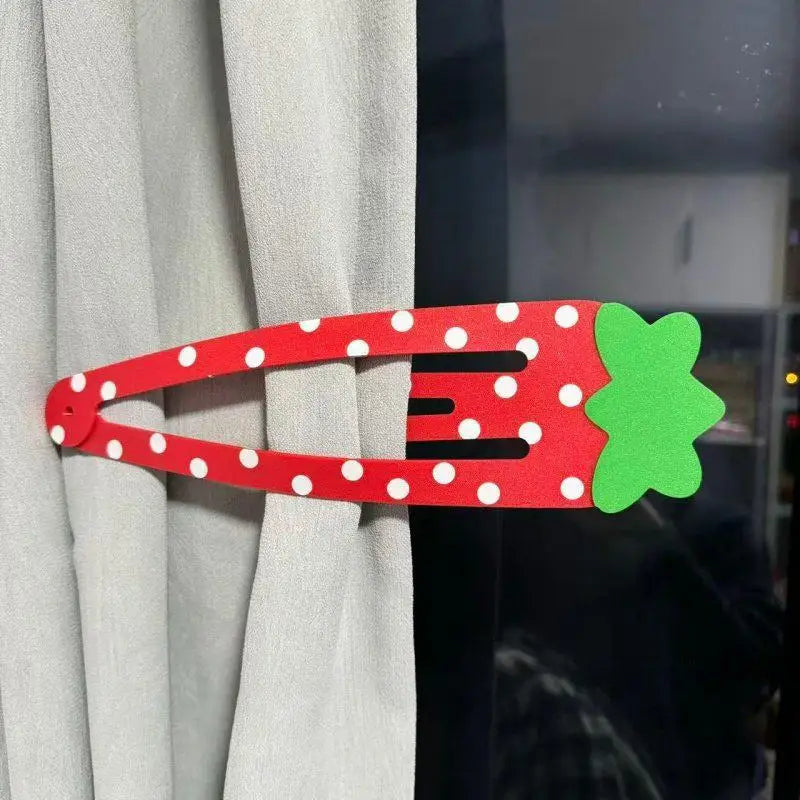 Kawaii Strawberry Extra Large Hair Claw Clip – Thick Long Hair Hair Claw Clip Axl