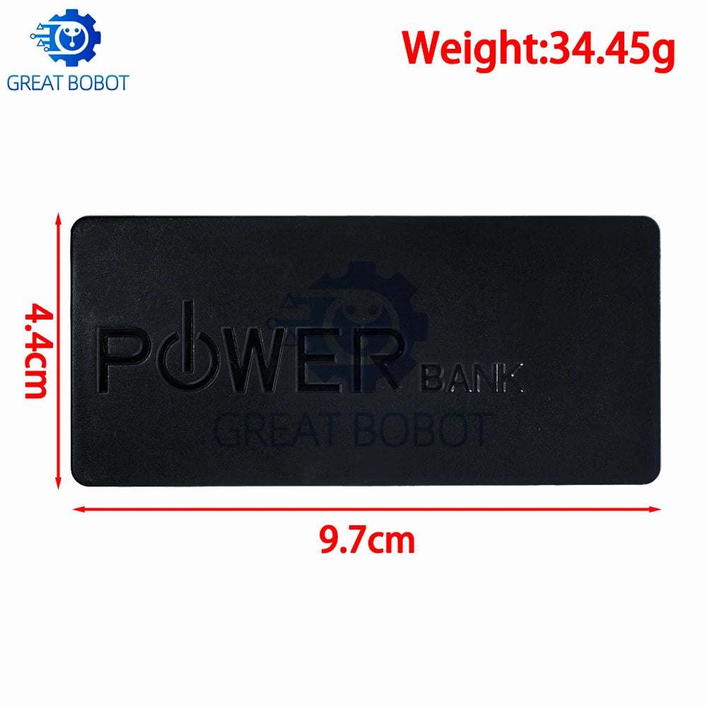 DIY 2x18650 USB Power Bank Case Kit – Battery Charger Shell Power Bank Case Kit Axl