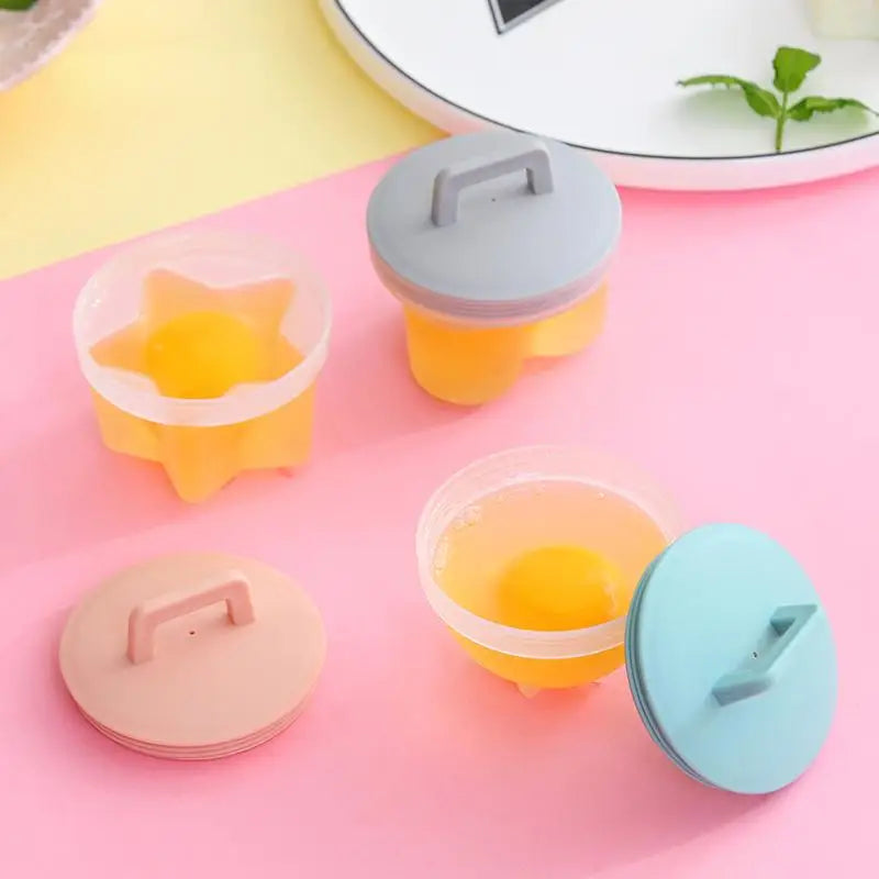 4-Piece Cute Food Mold Set – Kids' Baking & Steaming Moulds Food Mold Set Axl