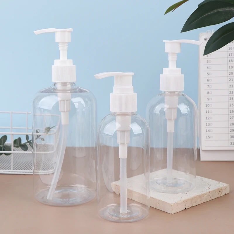 Refillable Pump Dispenser Bottle 200–500ml | Travel & Home Pump Dispenser Bottle Axl