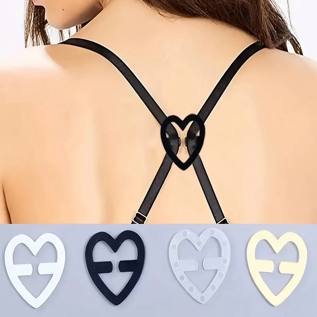 10-Pack Invisible Bra Shoulder Clips – Anti-Slip Strap Holders Bra Strap Clips Axl