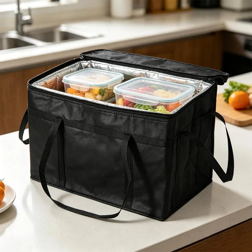 77L Insulated Thermal Tote Bag – Large Cooler Bag for Food Insulated Cooler Tote Axl