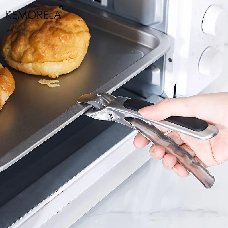 Stainless Steel Bowl Gripper Clip – Anti-Scald Kitchen Tool Bowl Gripper Clip Axl