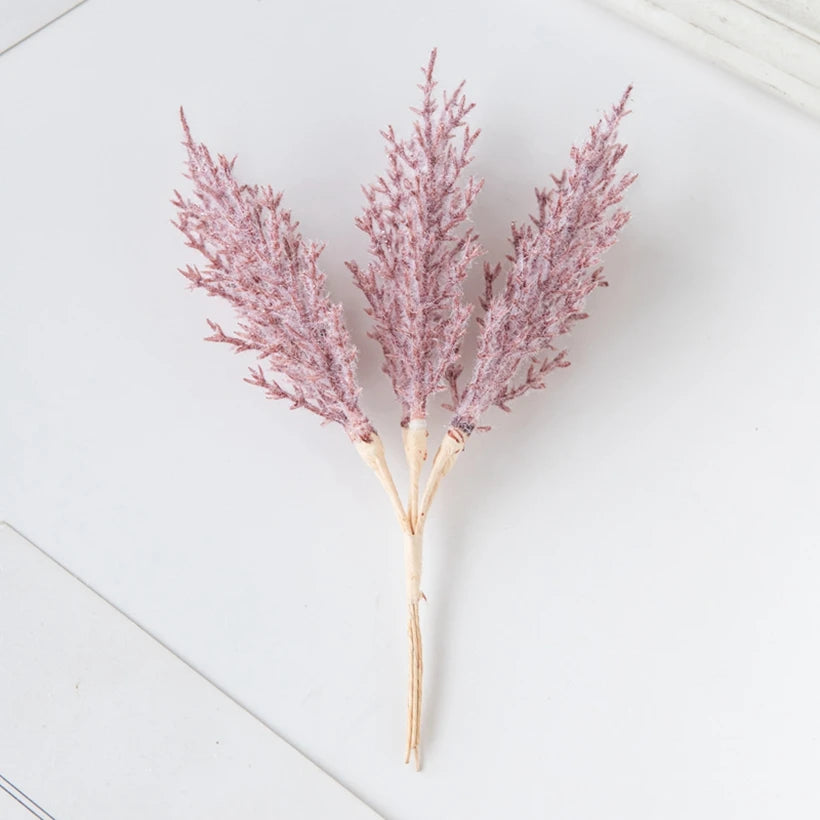 Gold & Silver Artificial Branches – Wedding & Home Décor Artificial Decorative Branches Axl Wine Red 3pcs