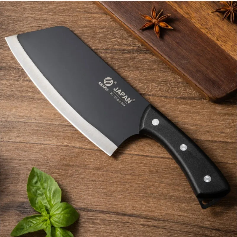 2-Pc 3Cr13 Stainless Steel Chinese Chef & Cleaver Knife Set Kitchen Knife Set Axl