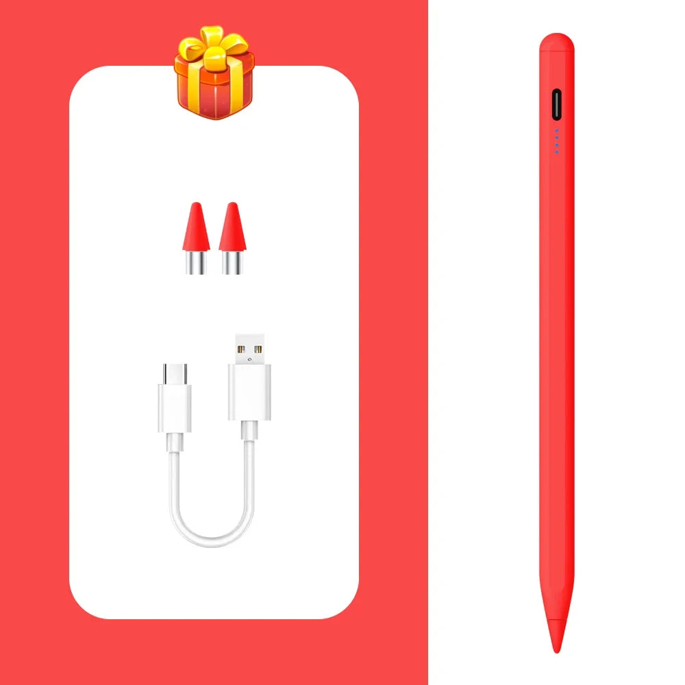 Stylus Pen for Oppo Vivo Android Tablets – Smart Touch Pen Tablet Stylus Pen Axl Red