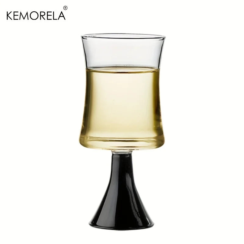 KEMORELA Champagne Glasses – Reusable Glass Goblets 1-2 Pack Champagne Glasses Axl 1PCS 301-400ml