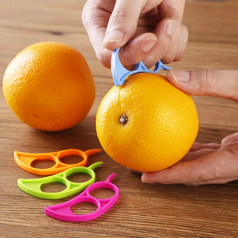 6-Piece Orange Peeler Set – Citrus Fruit Slicer & Stripper Tool Citrus Fruit Peeler Axl