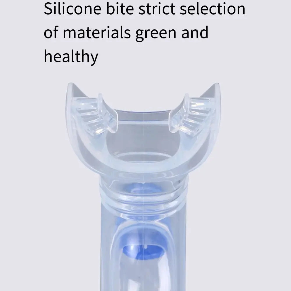 Adjustable Swim Training Snorkel – Soft Silicone Center Mount Swim Training Snorkel Axl