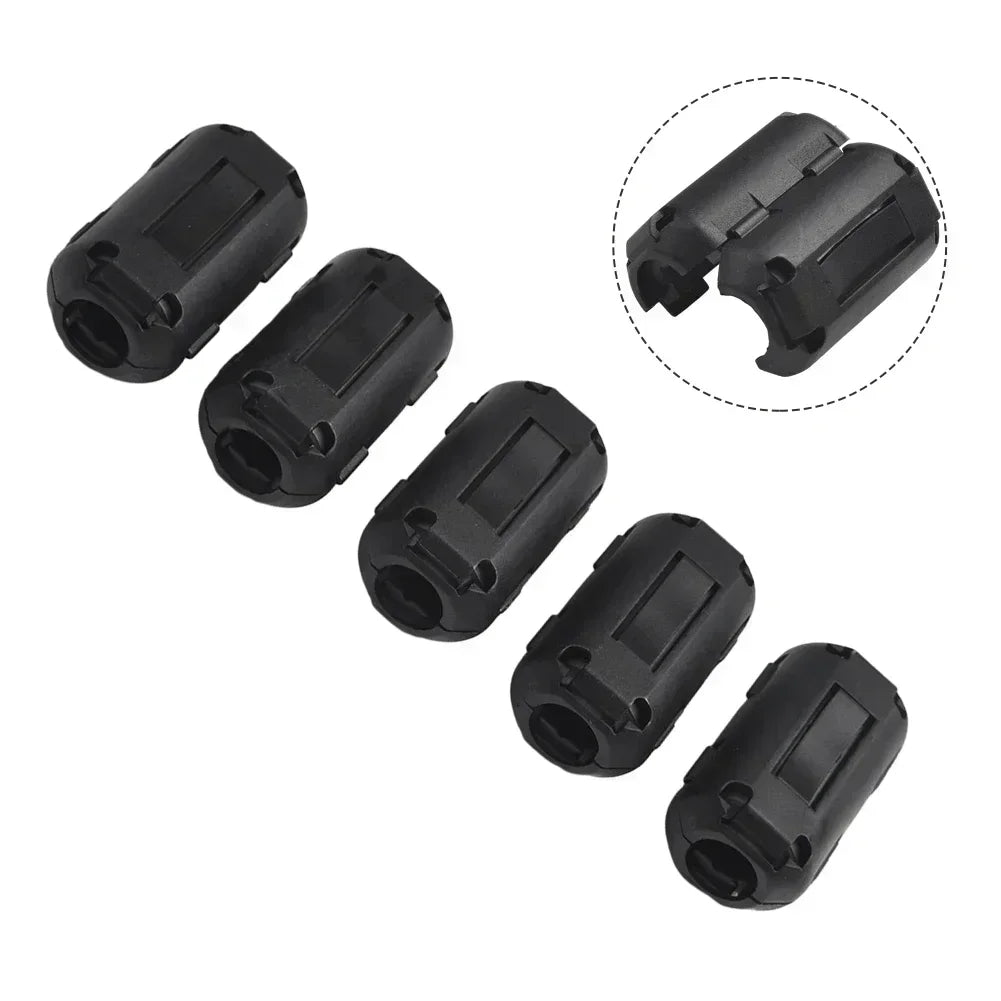 5-Pack Clip-On Ferrite Bead RFI Noise Filter – USB & Cable Clamp Ferrite Noise Filter Axl 9mm China Mainland