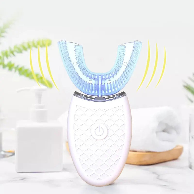 BALASHOV 360° U-Shape Sonic Electric Toothbrush USB Rechargeable Electric Toothbrush Axl