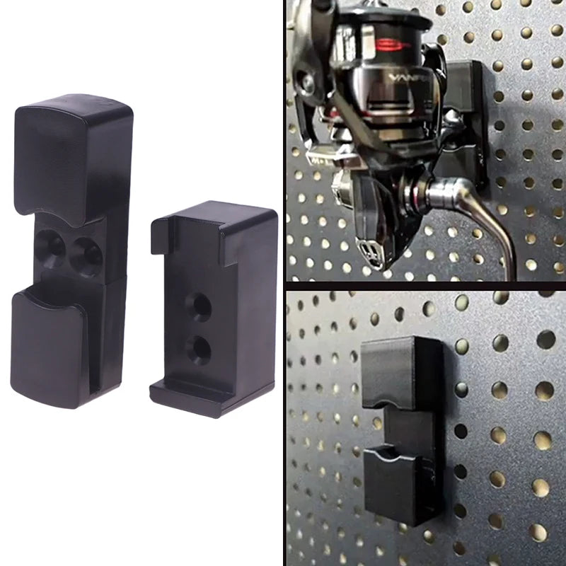 Wall-Mounted Fishing Reel Holder – Quick-Release Storage Rack Fishing Reel Holder Axl