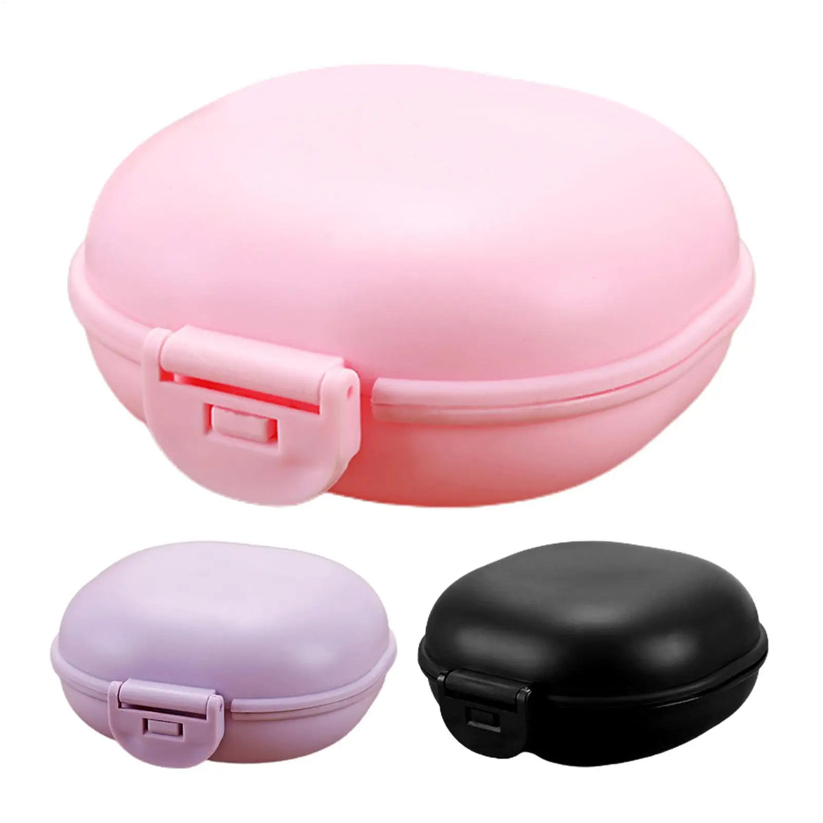 Portable Shampoo Bar Holder & Travel Case with Drain Lid Soap Bar Holder Axl