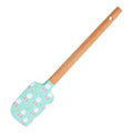 Silicone Cake Spatula & Scraper – Wooden Handle Christmas Cake Spatula Axl A