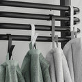 Radiator Towel Hook – Removable Aluminum Bathroom Hanger Rack Radiator Towel Hook Axl White S shape