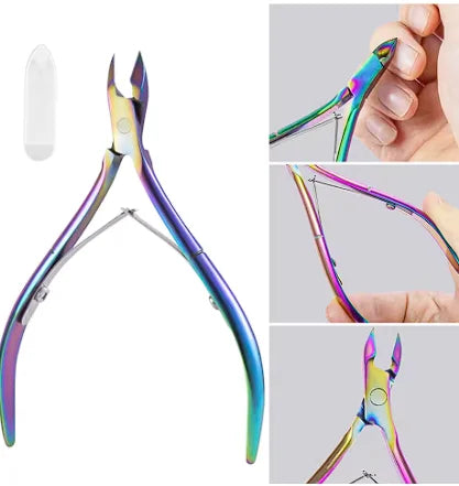 Stainless Steel Nail Clipper for Thick Toenails | Precision Tool Nail Clipper Axl Color-D501