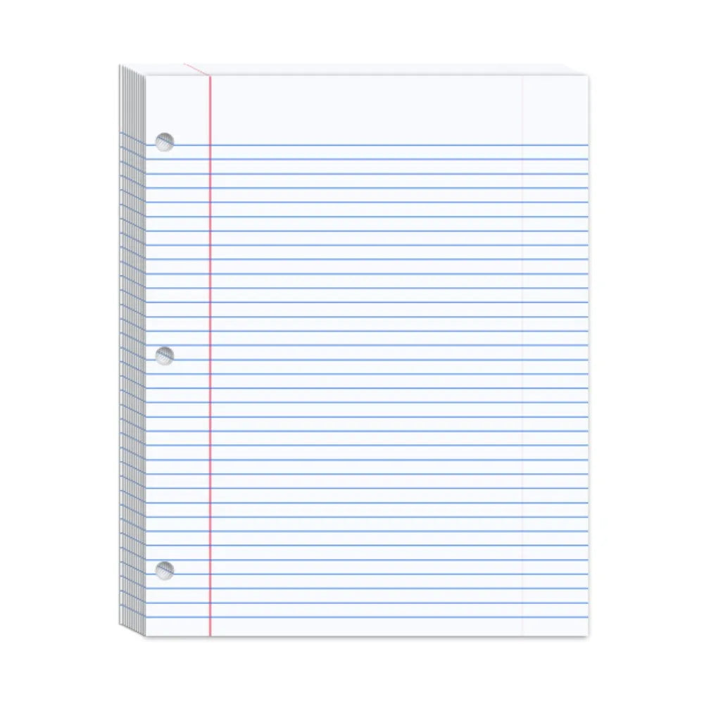 3-Ring Waterproof Loose-Leaf Binder Folder + 200 Lined Sheets Loose-Leaf Binder Axl 200 Sheets Paper
