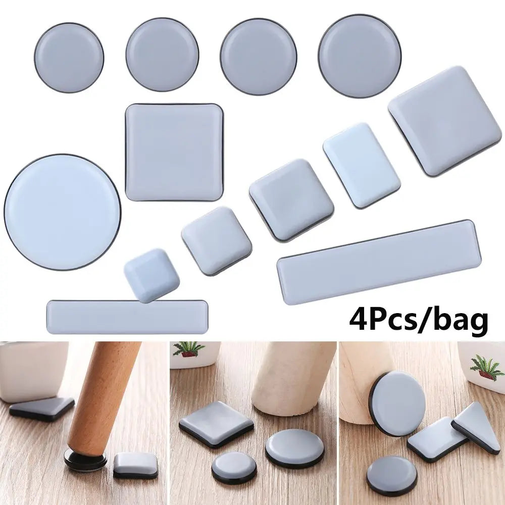 4-Pack Furniture Slider Pads – Heavy Duty Floor Protectors Furniture Slider Pads Axl