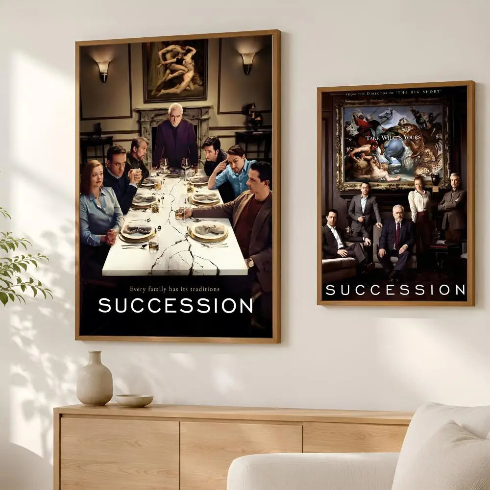 Succession TV Show Self-Stick Wall Art Poster – HD Waterproof Wall Art Poster Axl