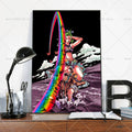 JoJo's Bizarre Adventure Anime Poster – Self-Adhesive Wall Art Anime Wall Poster Axl z1 30x42cm No Frame