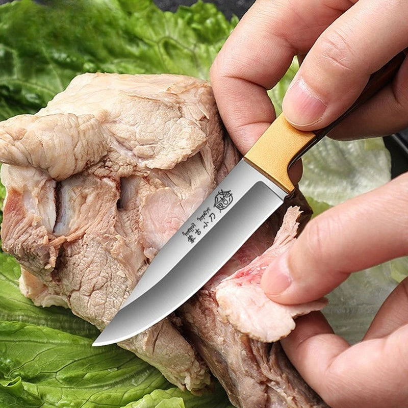 PLYS Stainless Steel Kitchen Knife – Multipurpose 7.7" Blade Kitchen Knife Axl
