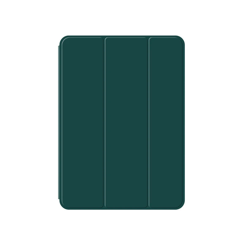 Smart Folio iPad Magnetic Case – Pro 11, Air M3/M2, Mini 7/6 Tablet Folio Case Axl Dark Green iPad Mini 6 2021