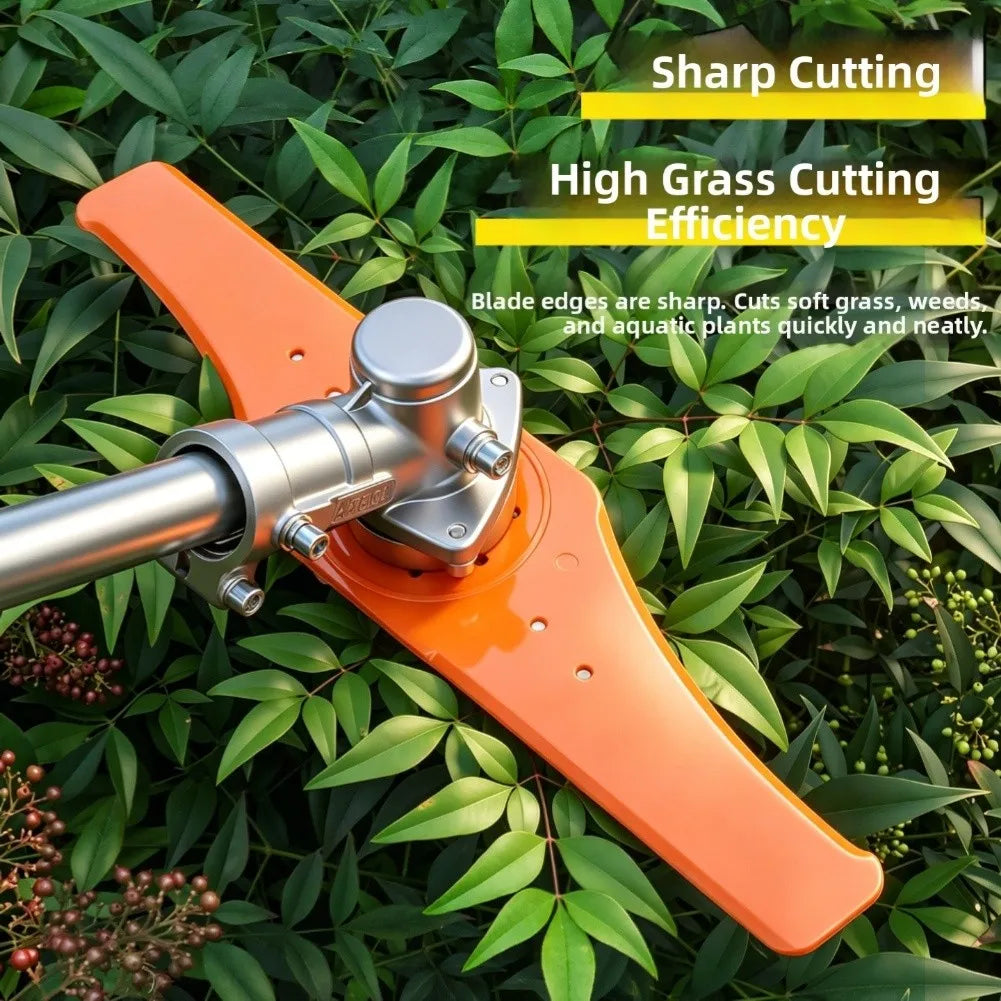 Nylon Grass Trimmer Blade 2/3/4-Tooth Brush Cutter Replacement Trimmer Blade Head Axl
