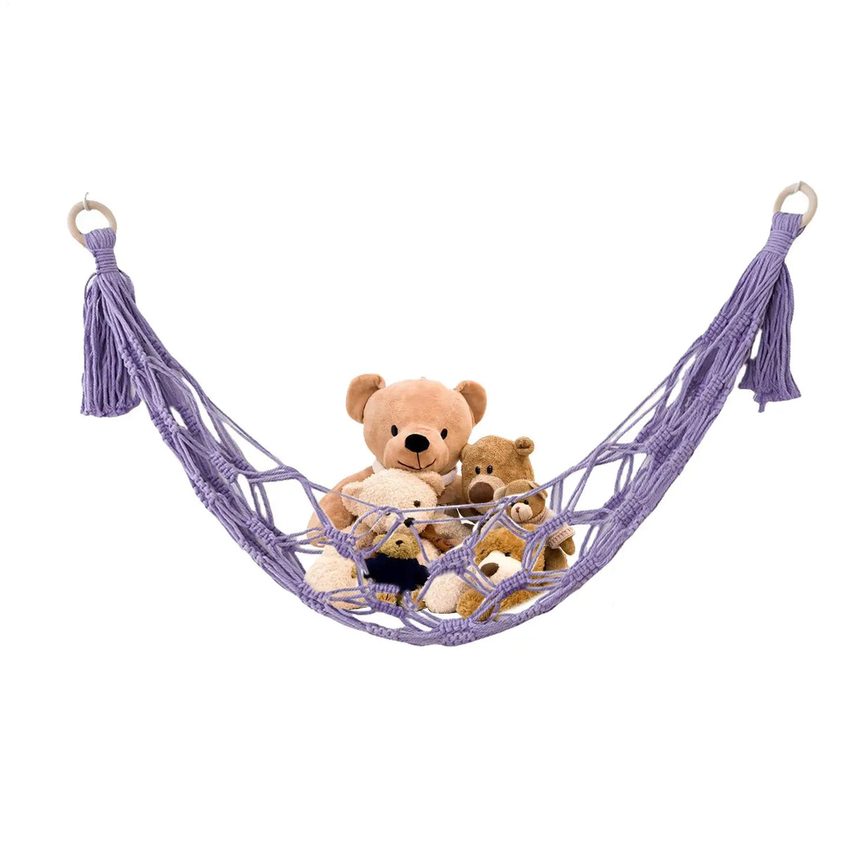 Stuffed Animal Hammock Wall Corner Toy Net Storage Holder Toy Storage Hammock Axl