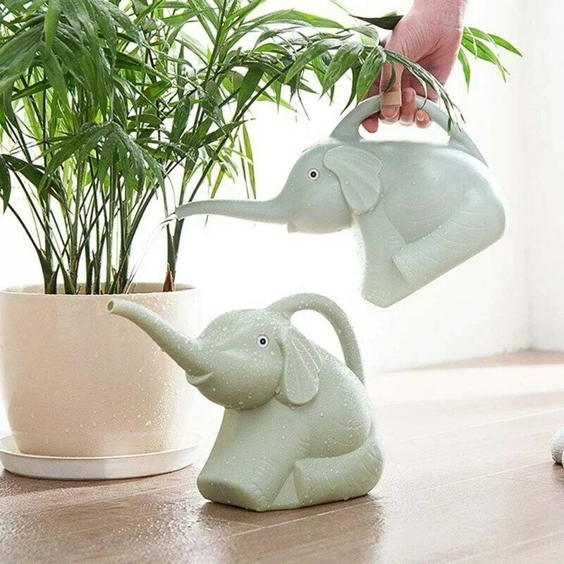 Elephant Watering Can – Cute Plastic Garden Plant Pot Novelty Watering Can Axl