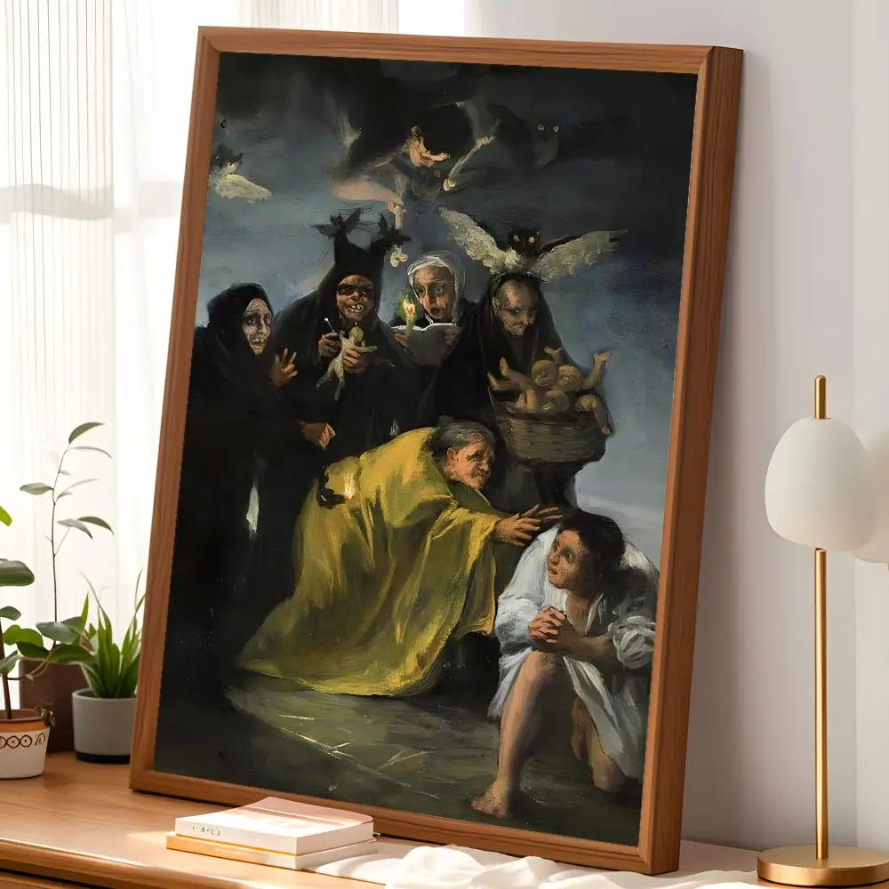 Francisco de Goya Wall Art Poster – Self-Stick HD Waterproof Wall Art Poster Axl