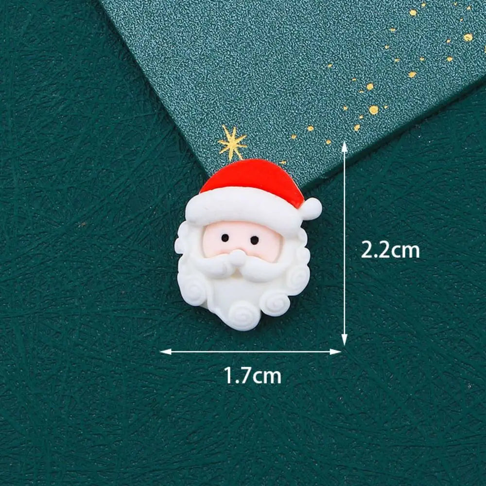 10-Pc Mini Christmas Resin Flatback Cabochons for DIY Crafts Resin Craft Cabochons Axl 4