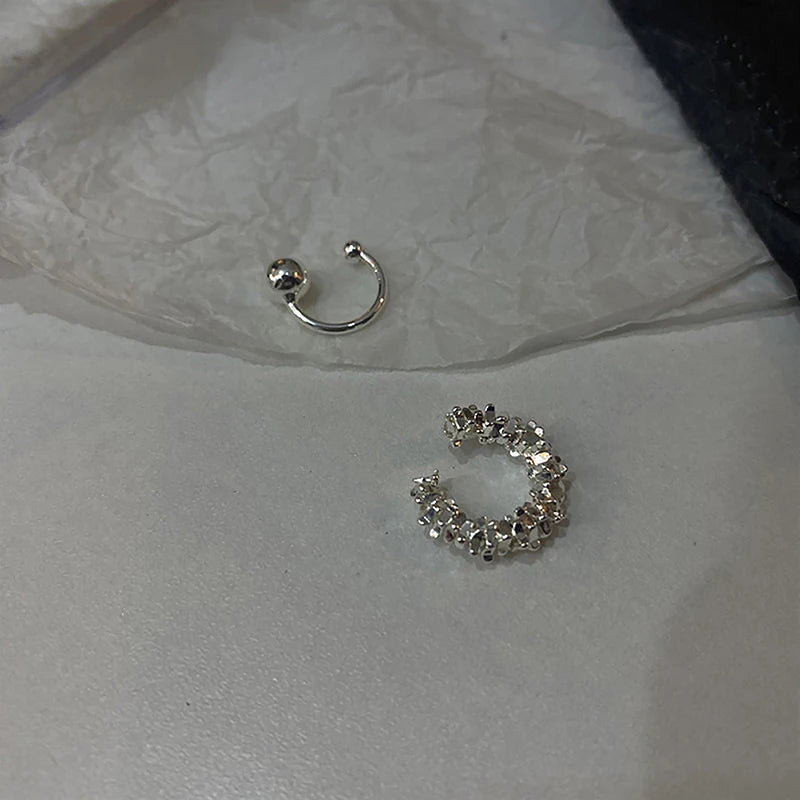 Non-Piercing Ear Cuff Clips – Minimalist Cartilage Earrings Ear Cuff Earrings Axl onesize