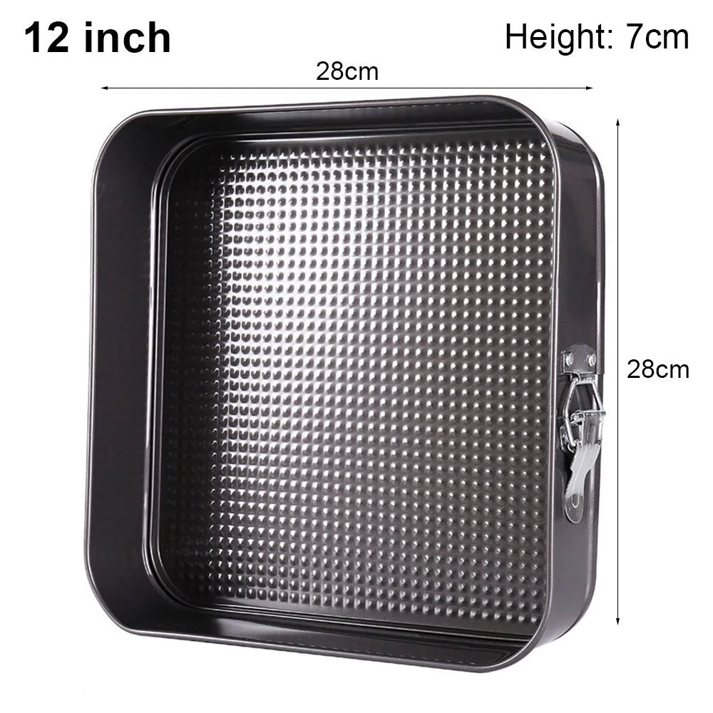 Carbon Steel Non-Stick Springform Cake Pan 7–12 Inch Springform Cake Pan Axl 12 inch
