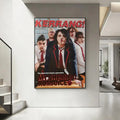 My Chemical Romance HD Rock Band Wall Poster | Home Decor Wall Art Poster Axl White4 30X40cmNoframe